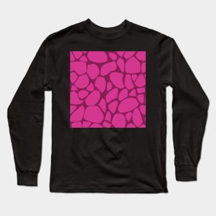 Pink Giraffe Long Sleeve T-Shirt